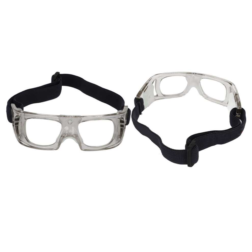 Sport Goggles Kids Grey Regulable Curved Fit Impact-Resistant Pc Frame 9371380973316