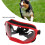 Windproof UV Dustproof Dog Goggles Large Breed Red Frame Adjustable Strap 8