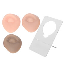 Modèles de piercings corporels en silicone haute simulation, ensemble d'entraînement souple pour oreilles, yeux, nez, langue et nombril avec