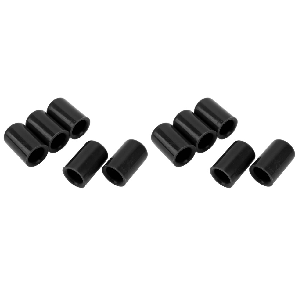 10Pcs Silicone Blanking Cap, 14Mm Universal Intake Vacuum Tube Plug Black 9491372137738