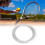 Tennis Racket String Nylon Titanium 12.2m 1.3mm White 12