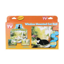 Cat Window Perch, Innovative Suction Technology Ensures Maximum Stability, Easy Installation & Detachable Design for Hassle-Free Cleaning, Ideal for