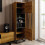 Display Cabinet 175cm Harmony Loft - Dark Oak 2