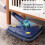 360 Rotatable Adjustable Cleaning Mop, Extendable Triangle Wall Cleaning Mop with Automatic Water Squeezing Function, Long Handle Microfiber Spin 6