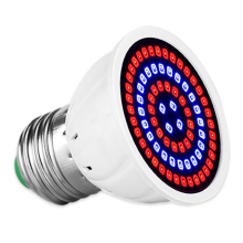 Lâmpada LED de espectro completo e fácil de usar para cultivo de plantas, com ângulo amplo, ideal para estufas e jardins internos. Economiza