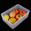 Storage Box With Hinged Lid, Clear Storage Boxes With Lids Multi Purpose Small Plastic Container Box for Organizing Small Items, Stackable Dustproof 6