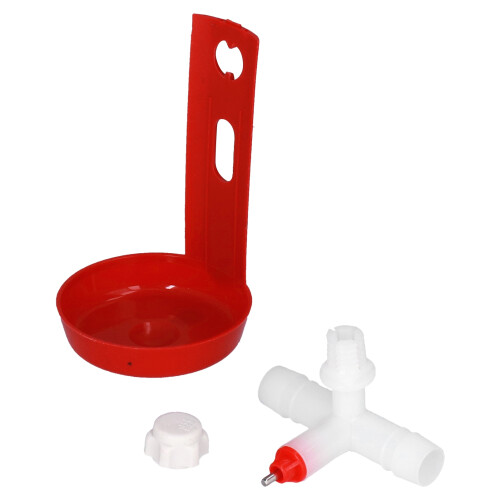 Gravity-fed Water Feeder, Automatic Chicken Waterer, Non-Toxic Plastic, Durable Construction, Suitable For Various Farm Birds, Poultry Drinking System 1