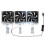Ventilateur de refroidissement d'aquarium USB-Trois ventilateurs 1