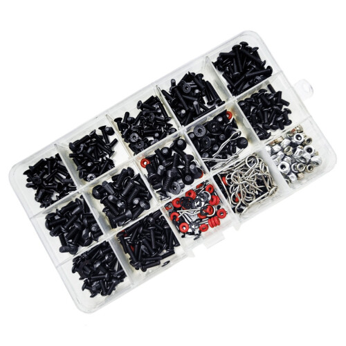 Kit de vis polyvalent de 500 pièces pour divers projets de