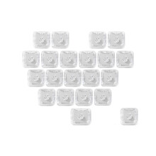 Capuchons de touches de clavier Ă motif de chaton-transparent