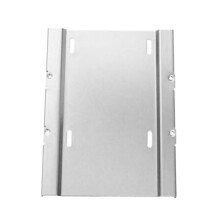 Support de convertisseurs de disque dur SSD 2.5 pouces,-Argent
