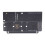 Carte d'extension PCIe NVMe SSD, carte d'extension de capacité 5