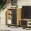Sideboard 100cm Elysian Loft - Dark Oak & Black 2