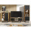 Sideboard 100cm Elysian Loft - Dark Oak & Black 5