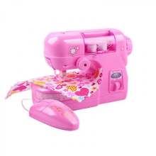Mini macchina da cucire elettrica giocattolo per bambini, regalo di compleanno per Natale, educativo fino al 2025