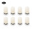 Plastic Shower Enclosure Roller Wheel Set, Replacement for Old/Broken Rollers, Adjustable and Noiseless, High Performance Replacement Parts for Glass 8
