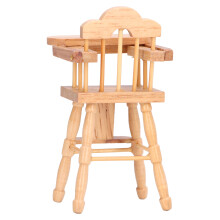 1: Mobili per casa delle bambole in scala 1:12, gioco di ruolo, materiali sicuri per i bambini, lavorazione eccezionale, sedia da pranzo per casa