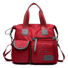 Sac à main à poignée supérieure pour femme, design élégant, sac bandoulière tendance avec bandoulière amovible, grande capacité, poches