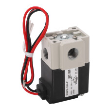 Valvola solenoide robusta di tipo SMC a 3 vie G1/8 in alluminio aeronautico