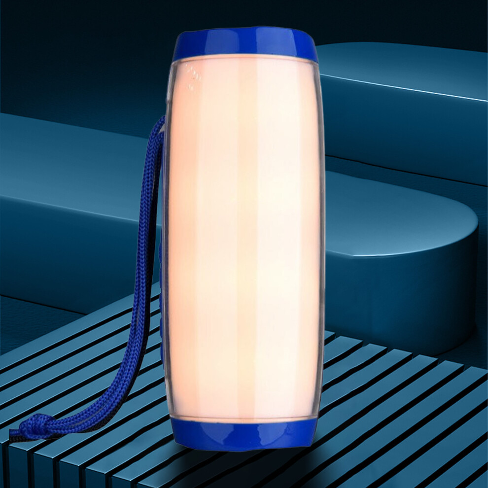 () Tooth Speaker Led Night Melody Dazzling Outdoor Subwoofer Night Blue/Light 7903971402732
