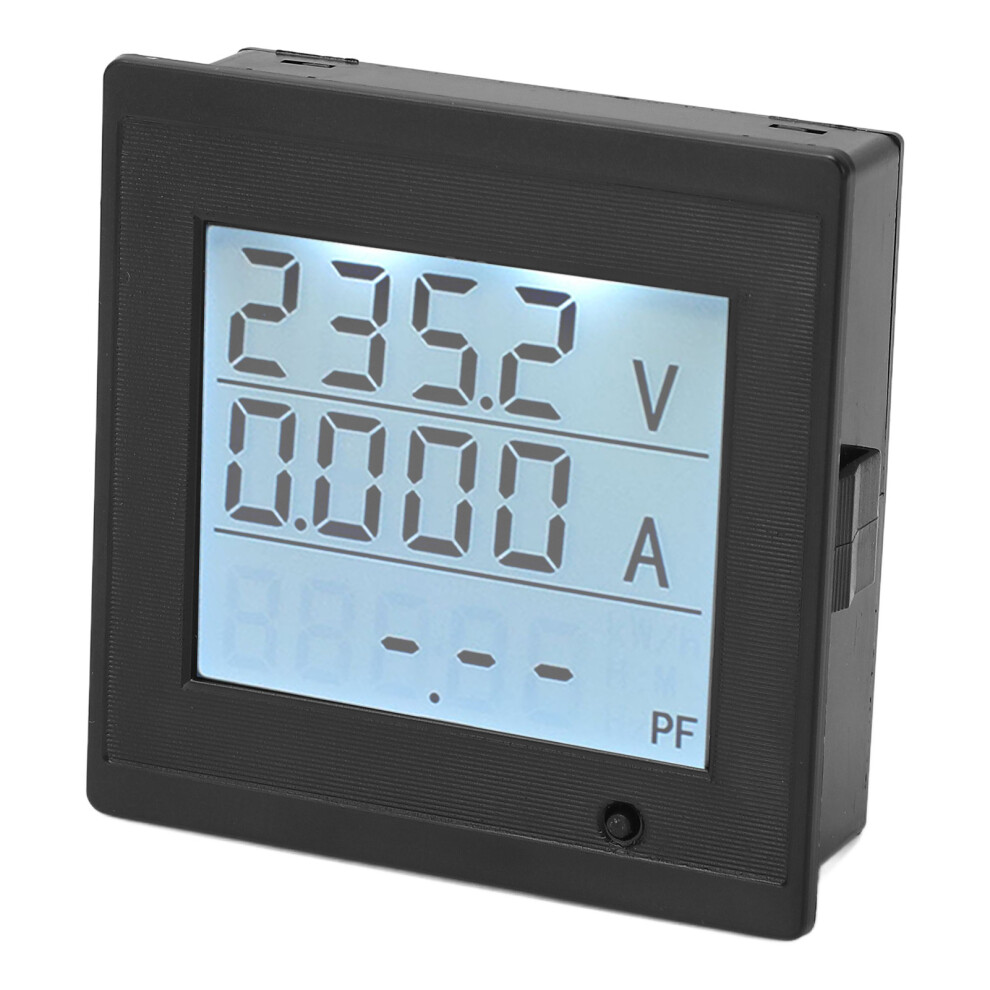 Digital Ac Volt Amp Watt Meter Panel 20A 80-300V 41X48mm 4971372153495