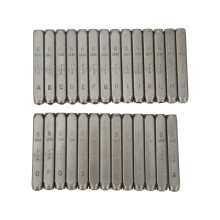 27 Pcs Metal Letter Punch Set, 6mm High Carbon Steel for Jewelry & Artwork
