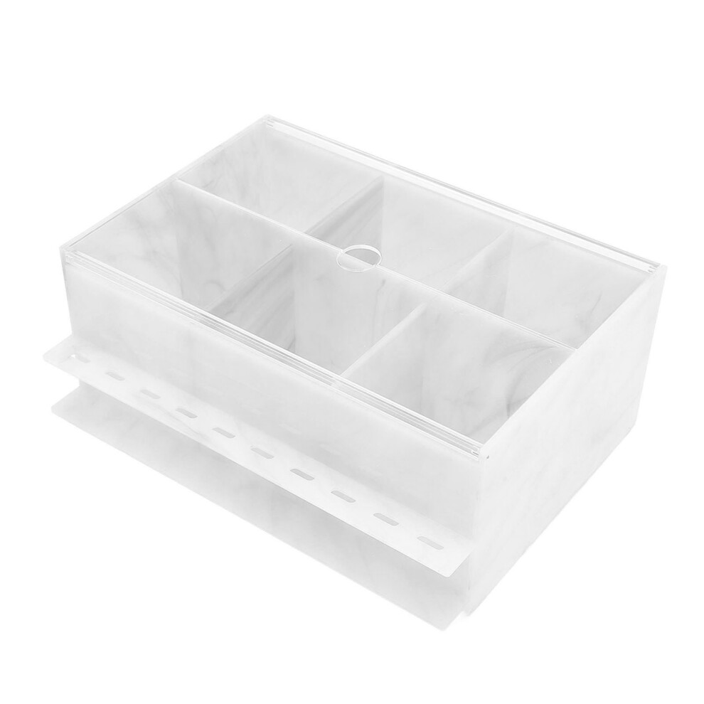 Staubdichte Aufbewahrungsbox aus Acryl, 10 LÃ¶cher,