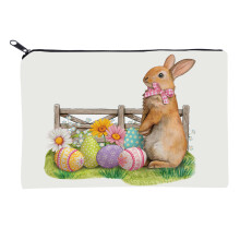Trousse de toilette lapin de Pâques avec trousse de-fxbd4013