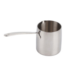 Stainless Steel Butter Warmer Pot 700ML Quick Heat Conduction with Accurate Scales