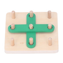 Kinders Holzpuzzle Brett Bildungslernspielzeug Spaß Spiel für Jungen Mädchen