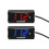 Motorcycle  LED Digital Voltmeter Monitor Panel Meter Volt Voltage Tester Reverse Connection Protection 12V-80V 10