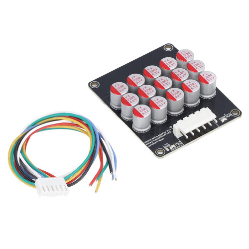 5S Active Equalizer Balancer Lifepo4 / Lipo/ LTO Battery  Equalization Capacitor BMS Board 2