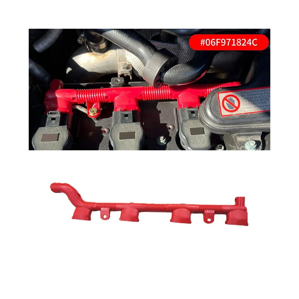 06F971824c Ignition Coil Pack Wiring Harness Conduit For A1/A3/A4/A6/Tt Ignition Coil Wiring Connector Red 6033743135542