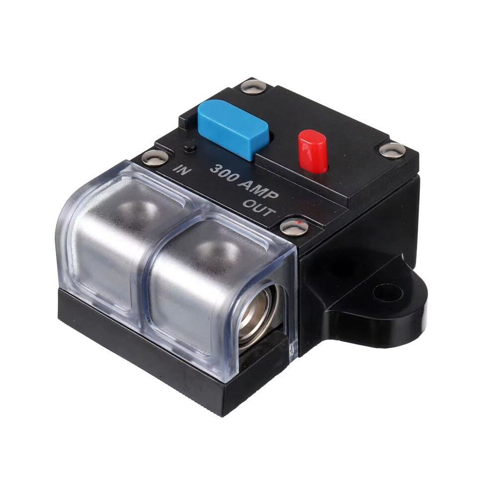 300A Circuit Breaker Resettable Circuit Breaker 300 Amp Resettable Circuit Breaker Manual Reset Button For Car Audio 6032294851291