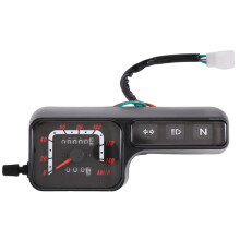 Motorcycle LCD Digital Speedometer Tachometer Odometer Gauge for XR250 CRM250 BAJA250