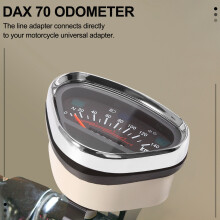 Motorrad ZäHler Kilometer ZäHler Anzeige Hintergrund Beleuchtung LCD Digital Anzeige Instrument für Vintage DAX 70 Jialing70