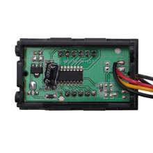 0-99.9V 3 Wire LED Digital Display Panel Volt Meter Voltage Voltmeter Car Motor - GREEN