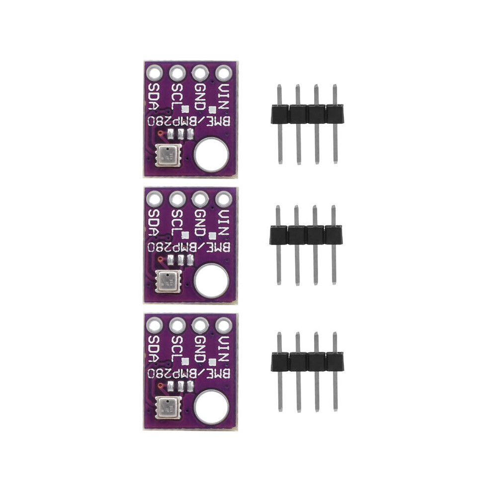 3Pcs Bme280 5V Digital Sensor Temperature Humidity Barometric Pressure Sensor Module I2c Spi Bme280 Sensor Module 6033274600915