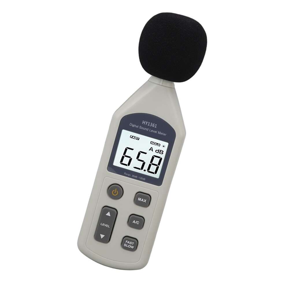 High Accuracy Lcd Decibel Meter 30-130Dba Noise Detector For Hospitals & Malls 8761372159865