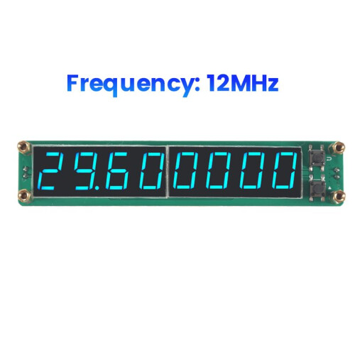 Frequentiemetermodule PLJ-8LED-R Frequentieweergavemeting 0,1 MHz-2400 MHz Componentmodule voor Frequentieweergave, D 1