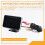 2 in 1 Car LCD Digital Gauge Voltage Pressure Water Temperature Meter Buzzer Alarm M10 2