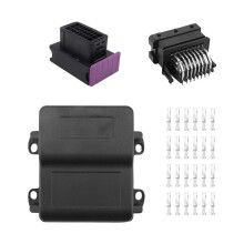 24Pin ECU Circuit Board Connector Matching Aluminum Alloy Shell Automotive Motor Car Controller