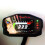 AD Universal Motorcycle Dashboard Tachometer LCD Digital 12000rpm Speedometer for 2-4 Cylinders Odometer 2