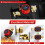 300A Side Post Battery Disconnect  12V Negative /Off LED Voltage Display Car Battery Cut Off 5
