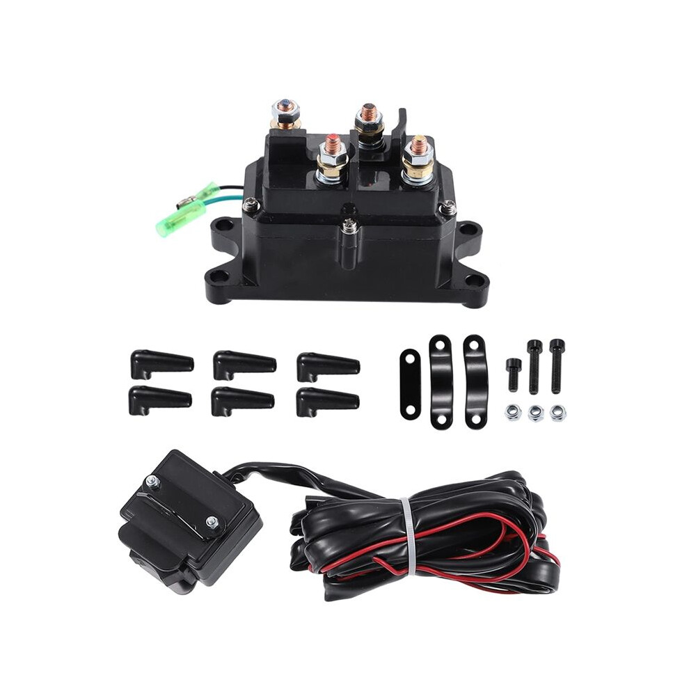 63070 62135 12V 250A Winch Solenoid Relay Contactor Winch Rocker Thumb Combo Atv Utv Accessories 6032099766363