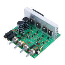 New OK200W 2Channel 4-8Ohm Amplifiers Module Board Double Group AC18-26V 2 Channel Power Amplifiers Board Finished B