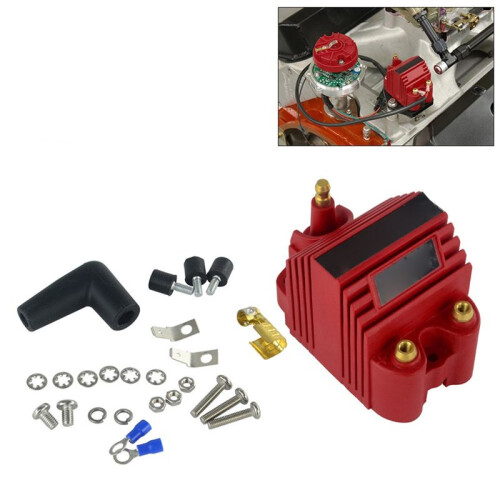Universal Car E-Core 12V Ignition Coil Ignition Unit with Connector Accessories Electrical Coil 2