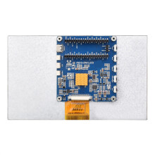För Raspberry Pi 10,1-Tums DVI LCD-Modul Displaymodul Skärmupplösning IPS 1024x600 Pixlar