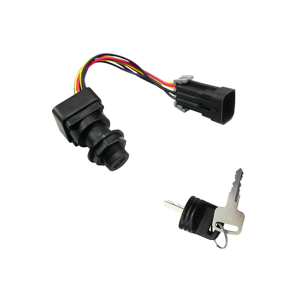 87-897716K01 Ignition Key With Harness 3-Position For Mercury Marine Outboard Motor Boat Engine 6032539550378