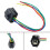 For    O2 Oxygen Sensor Harness Connector Plug 90980-10869 4